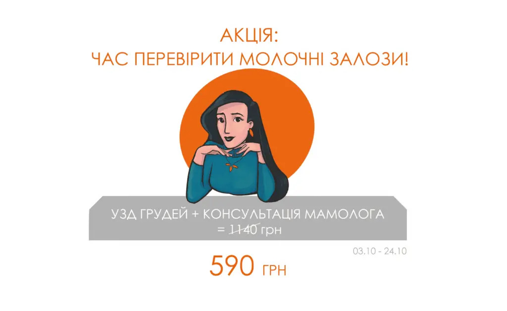 Час перевірити молочні залози